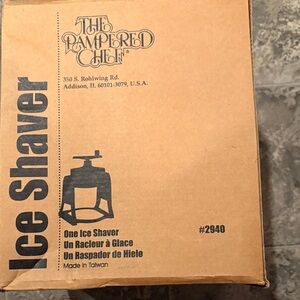 Pampered Chef Ice Shaver